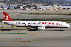 Atlas Air (10 Years) A321-231 TC-ETJ BCN 27/08/2011