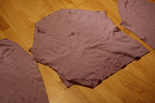 cashmere in pieces
