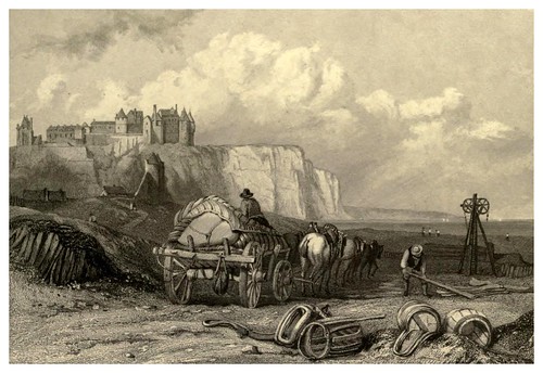 014-Dieppe-Francia-Stanfield's coast scenery…1836- Clarkson Stanfield