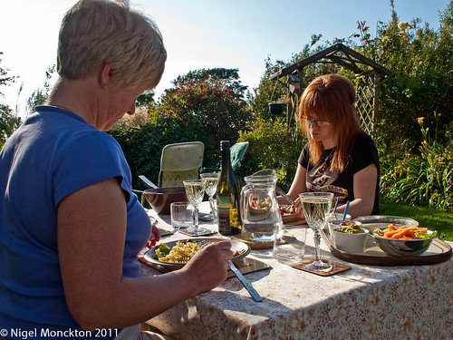 1000/487: 03 July 2011: Dinner in the garden by nmonckton