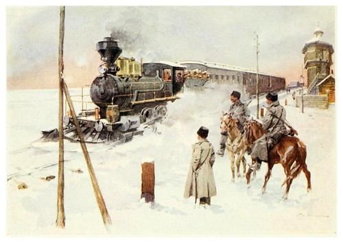 017-El ferrocarril transiberiano- Provincial Russia-1913- F. de Haenen