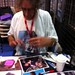 Peter Mayhew signing my picture :)