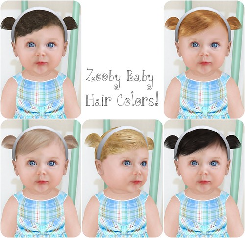 Zooby Baby hair