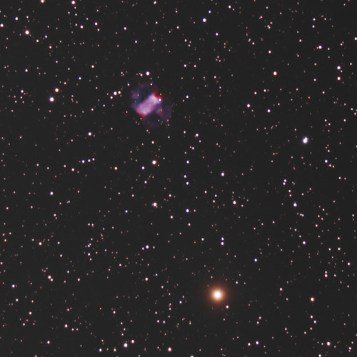 M 76 - The Little Dumbbell Nebula by Joshua Bury