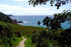 The Path to Beauport Beach