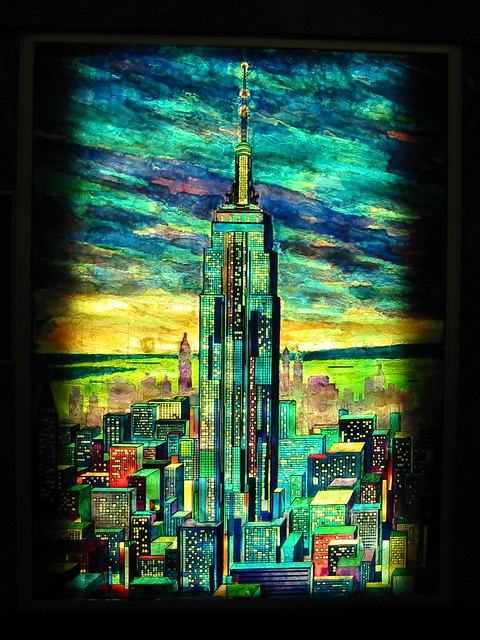 Stained Glass: Empire State Building