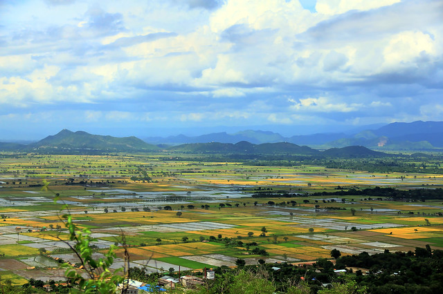 Panorama view of Aung Pin Le