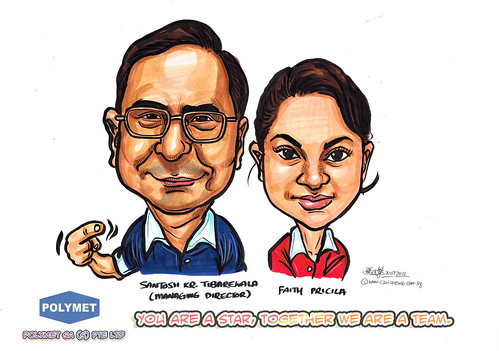 Caricatures for Polymet - 4