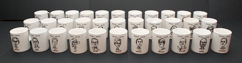 Caricatures printed on mugs for Fisher Scientific - 8