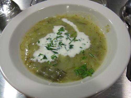 Cold Potato & Leek Soup
