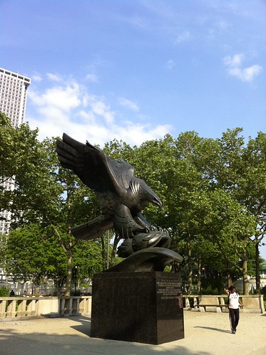 Bald Eagle in Battery Park