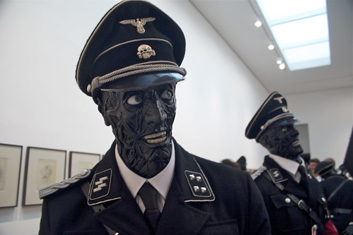nazi zombies - Jake or Dinos Chapman show at the White Cube Gallery in London by elias_daniel