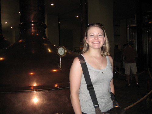 me at New Glarus brewery