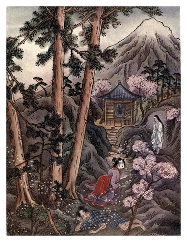 011- Dando vida perpetua al vino-Ancient tales and folklore of Japan-1908-Mo-No-Yuki