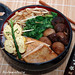 Bento #2: Rice with tofu, mushrooms, bok choy, sprouts & Tamagoyaki