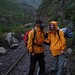 Iniciando a Caminhada Inca com chuva