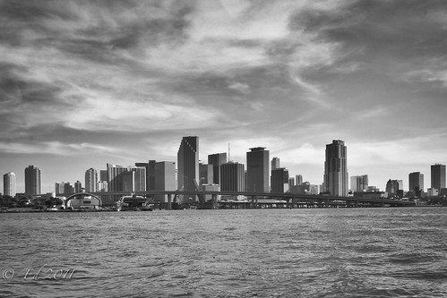 Miami Downtown, in day time by photomyhobby