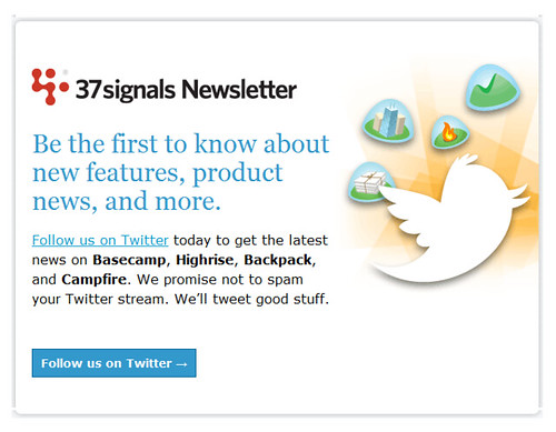 37 signals newsletter: follow us on twitter