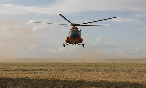 Mi-8 landing ©  Pavel 