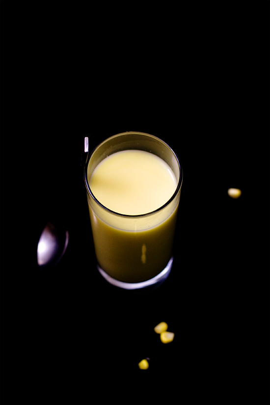 Corn milk drink (sữa ngô/ sữa bắp)