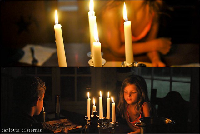 dinner by candlelight