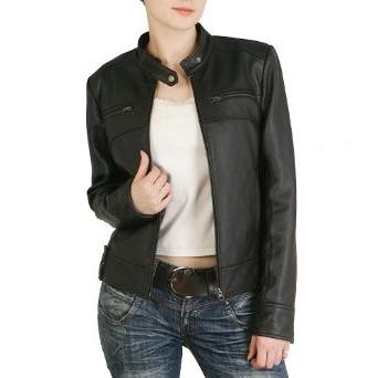 Cowhite motorcycle leather jacket