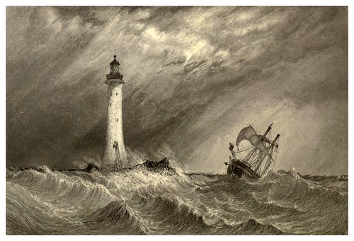 020-Faro de Eddystone-Inglaterra-Stanfield's coast scenery…1836- Clarkson Stanfield