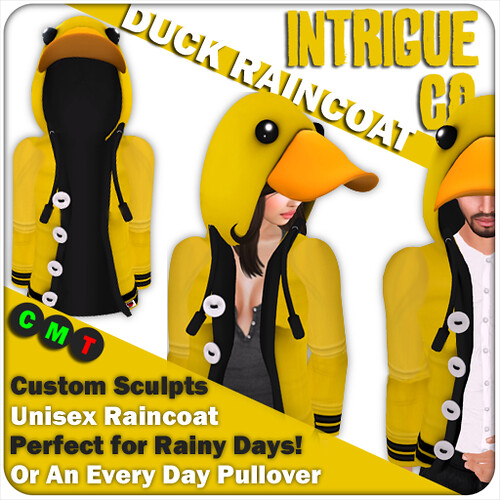 Intrigue Co. - Duck Raincoat: Project Themeory