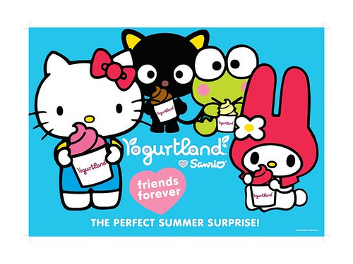Yogurtland Sanrio Promotion - Summer 2011