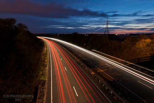 Light trails by TCR4x4