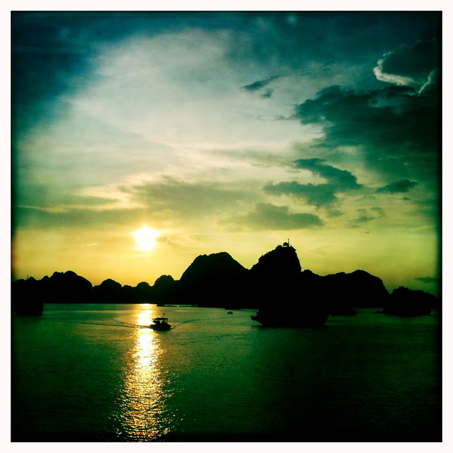 Halong Bay Sunset, Vietnam