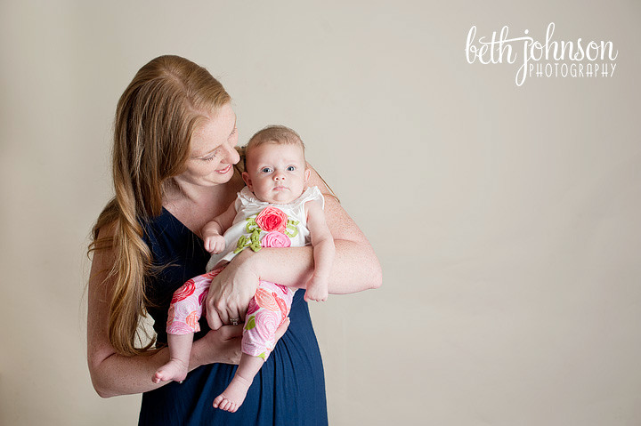 tallahassee studio photography mommy baby session