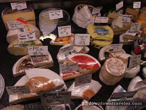 Cheese at Le Marche des Saveurs du Quebec in Montreal