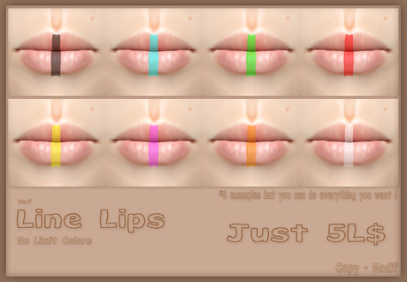 Mad' - Line Lips by SILVIAFAS