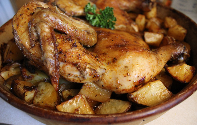 Roast Chicken and Potatoes