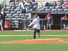 REGIS PHILBIN throwing out the first pitch