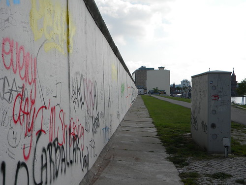 O Muro de Berlin - lado oriental