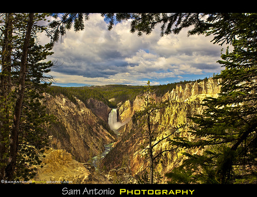 Having a Grand Time at the Grand Canyon of the Yellowstone by Sam Antonio Photography