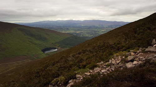 Bay Lough from the slopes of Sugarloaf Hill