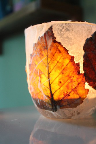 Fall Leaf Lantern