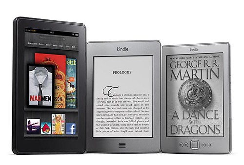 Kindle Fire, Kindle Touch e Kindle