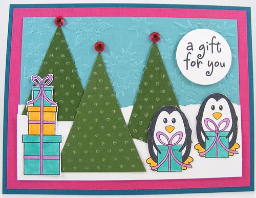 SOL October Gift Penguins Card