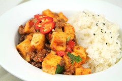 Spicy stir-fry tofu [Mapa Dubu]