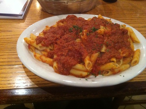 Penne with Meat Sauce by raise my voice
