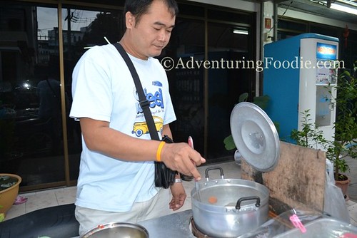 Street food vendor in Pattaya