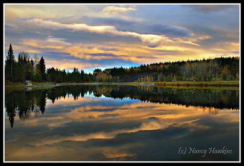 Evening Reflections by Nancy Hawkins