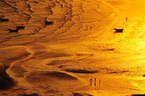 Golden beach by Melinda ^..^