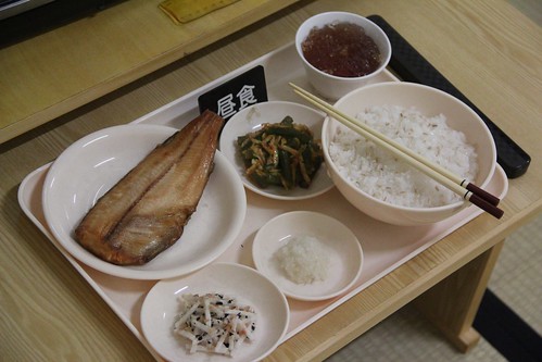 A typical lunch in Abashiri Prison 網走刑務所の典型的なお昼ご飯