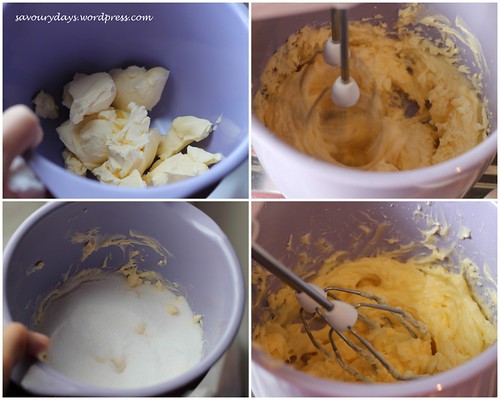 Butter cupcake - Method 1