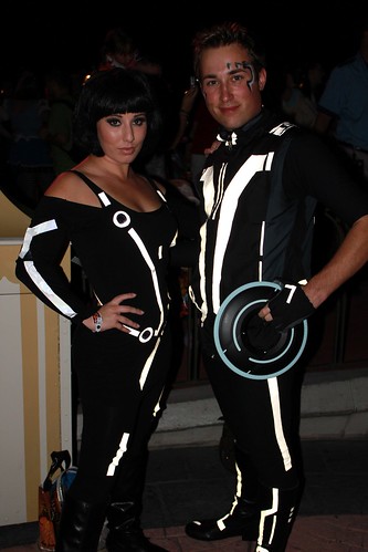 Tron costumes (guests)